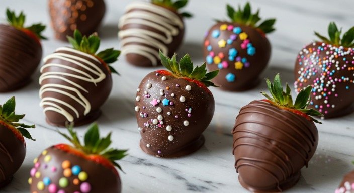 how to make chocolate-covered strawberries​