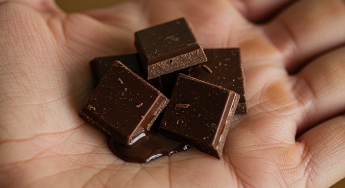 chocolate melts on hand