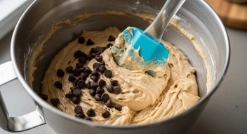 Mini chocolate chip muffins