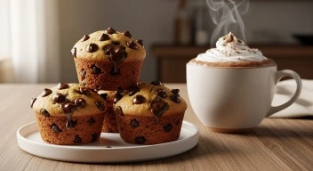 mini chocolate chip muffins