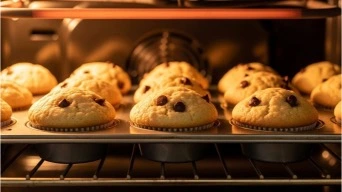 bakery-style mini chocolate chip muffins -1