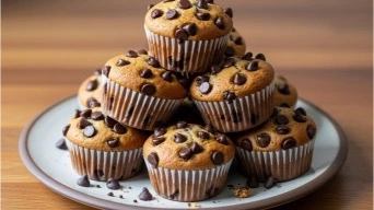 bakery-style mini chocolate chip muffins -2