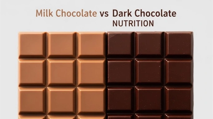 milk chocolate vs dark chocolate nutrition -1