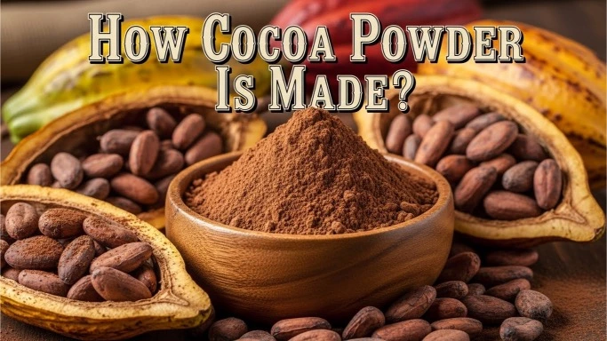 how cocoa powder is made