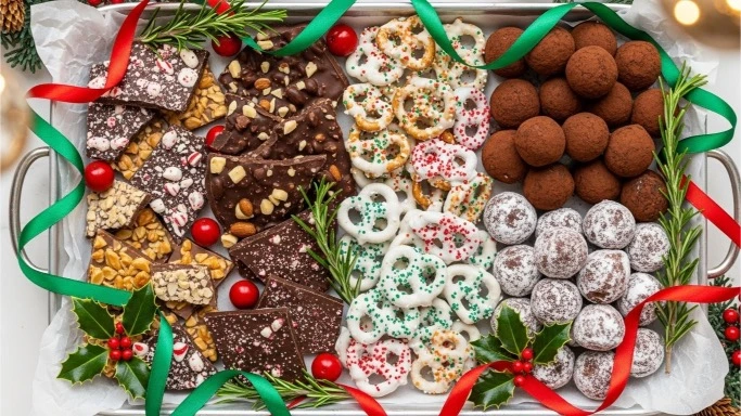 How to make Christmas chocolate gifts