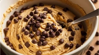 Christmas chocolate chip cookies -1