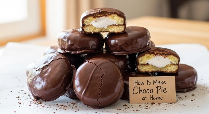 how to make choco pie at home
