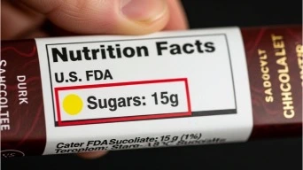 how much sugar in chocolate -3