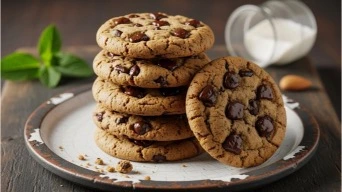 keto chocolate chip cookies -1