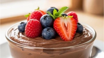 3-ingredient chocolate mousse -3