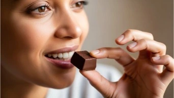 enjoying dark chocolate as a superfood