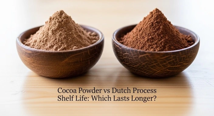 Natural cocoa powder vs Dutch process cocoa side by side comparison