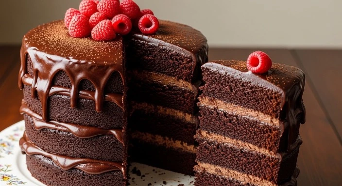 Chocolate cake from Matilda