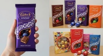 Cadbury, Lindt and assorted chocolate boxes from Amazon