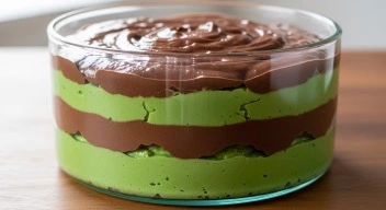 chocolate matcha cake